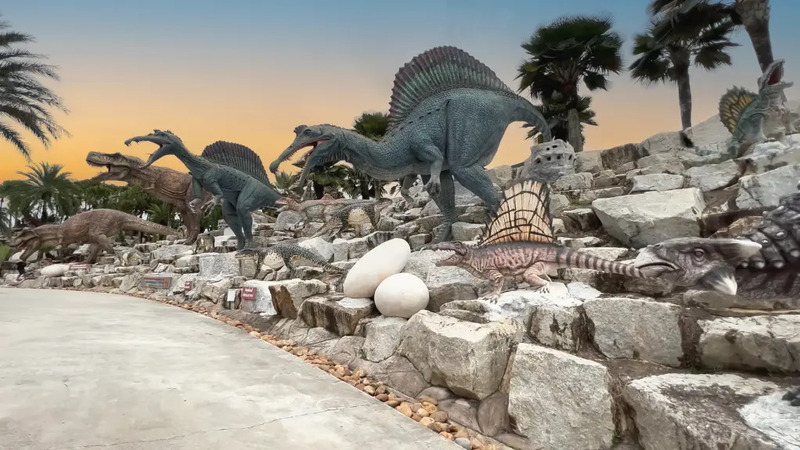 Khám phá Dino Park, công viên khủng long lớn nhất Việt Nam 8