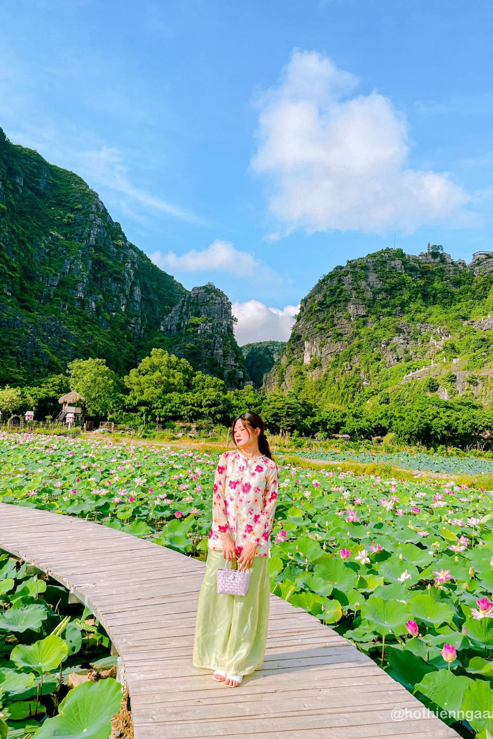 Khám phá Đầm sen Hang Múa Ninh Bình đẹp quên lối về cùng Hồ Thiên Nga 3