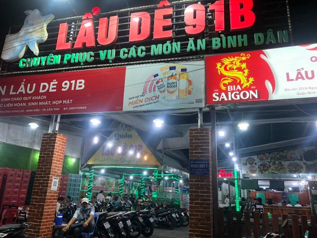 Khám phá menu đa dạng tại quán Lẩu dê 91B Cần Thơ 2