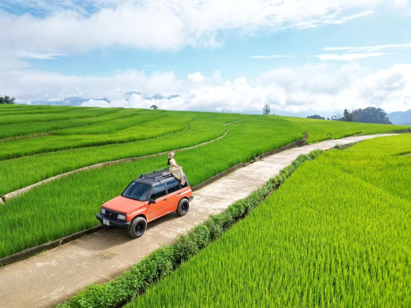 Khám phá Suối Lìn Sơn La - Điểm ngắm ruộng bậc thang đẹp ở Vân Hồ 9