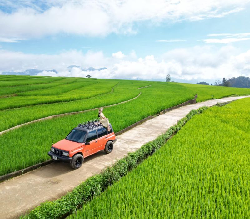 Khám phá Suối Lìn Sơn La - Điểm ngắm ruộng bậc thang đẹp ở Vân Hồ