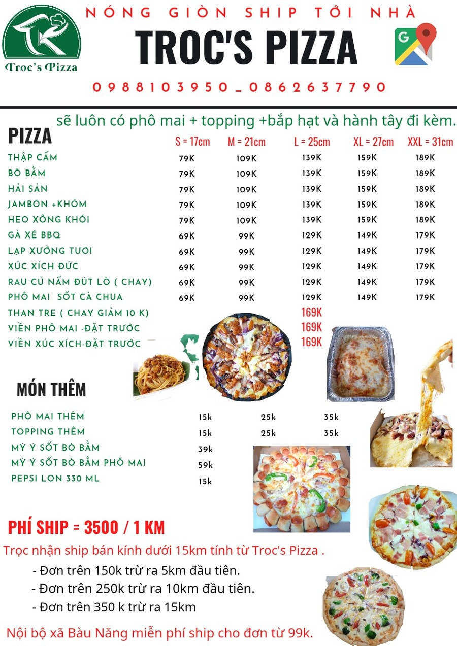 Khám phá Troc's Pizza ngon bổ rẻ nổi tiếng tại Tây Ninh 3