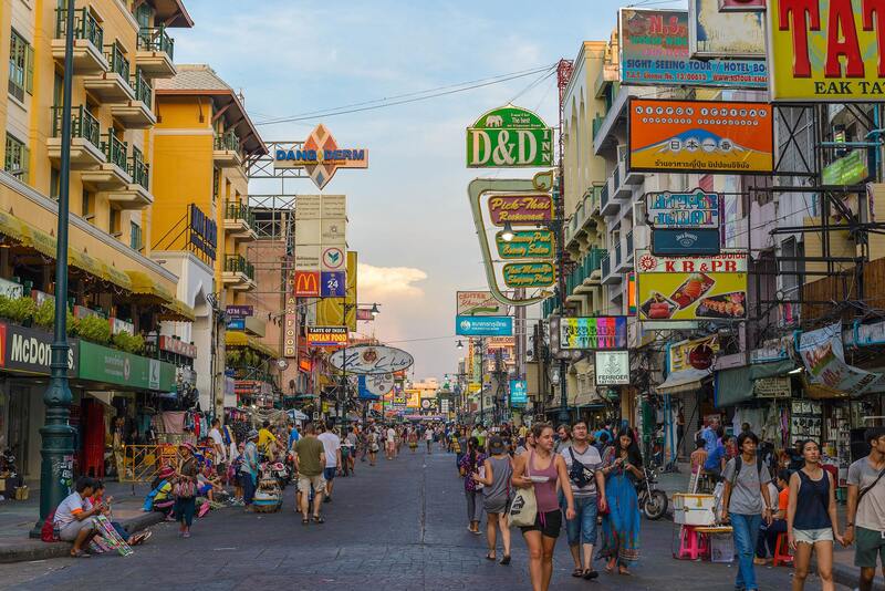 Thiên đường Khao San cho khách du lịch bụi ở Bangkok Thái Lan 2