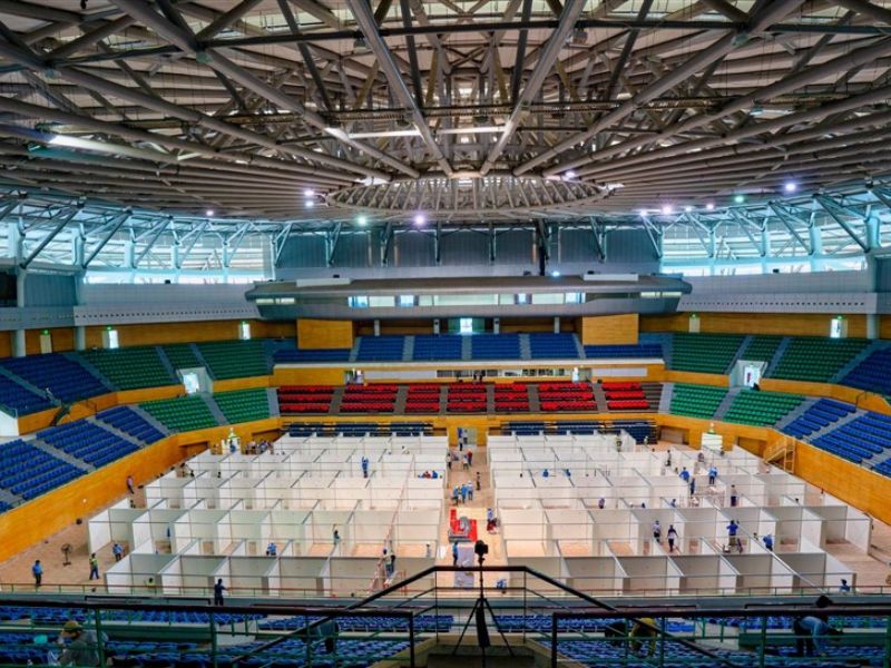 Cung Thể thao Tiên Sơn: Công trình kiến trúc hình đĩa bay Đà Nẵng 3