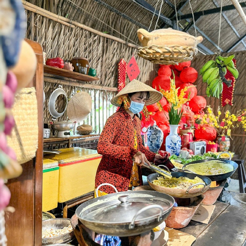 Trải nghiệm khu ẩm thực sinh thái Sen Nam Bộ giữ lòng Sài Gòn 12