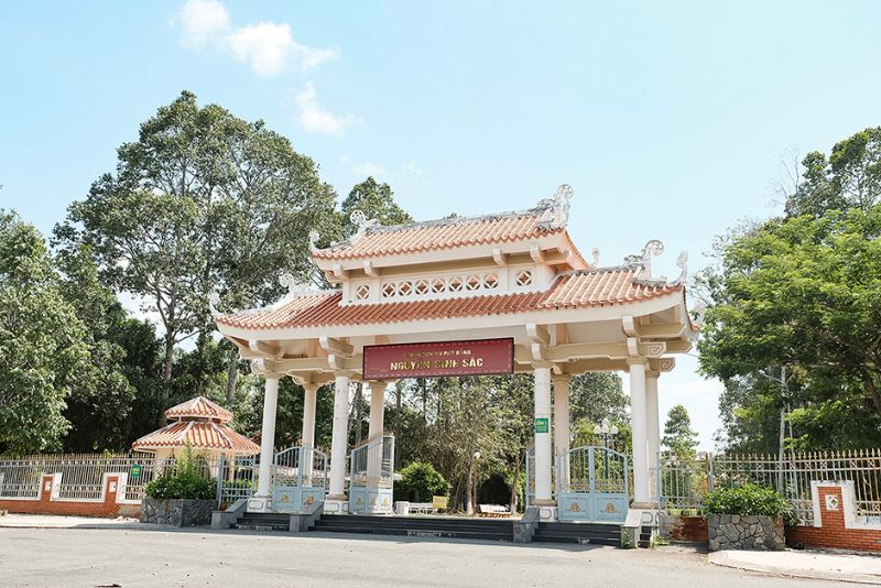 Khu di tích Nguyễn Sinh Sắc, nơi an nghỉ của người chí sĩ yêu nước 2