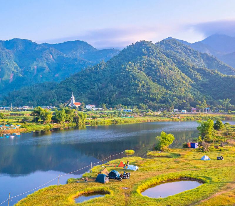 Khu du lịch sinh thái Hòa Bắc: Bức tranh xanh giữa lòng Đà Nẵng