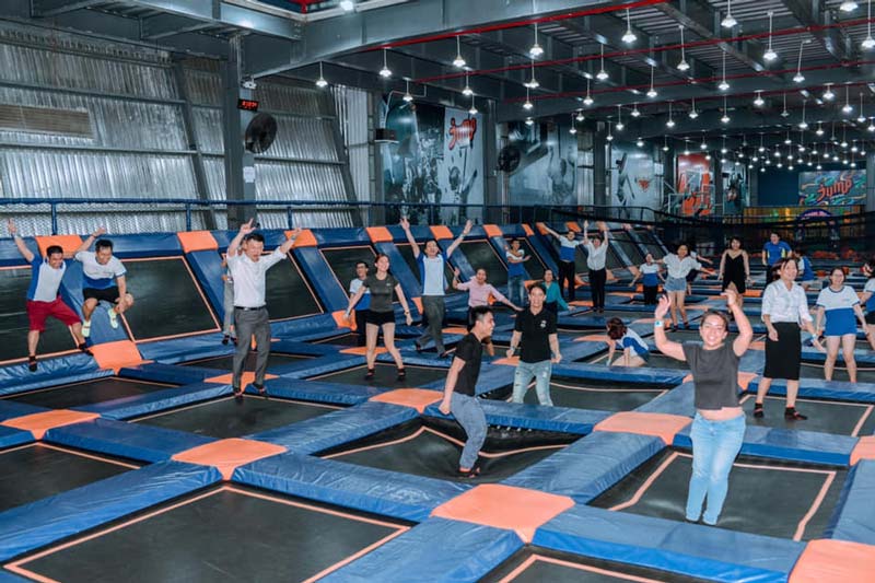 Oanh tạc Jump Arena quận 7 với những trò chơi bạt nhún siêu thú vị 6