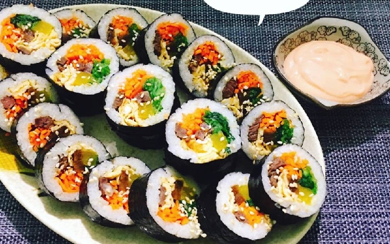 Kimbap: Món ăn đường phố “quốc dân” mang đậm hương vị Hàn 5