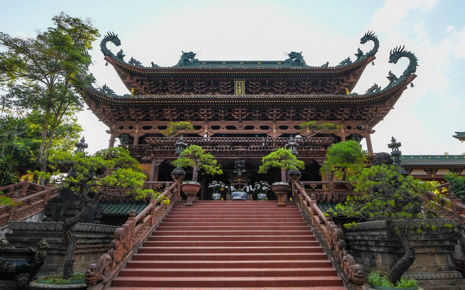 Kinh nghiệm check in chùa Minh Thành, kiến trúc Nhật Bản đặc sắc tại Pleiku 8
