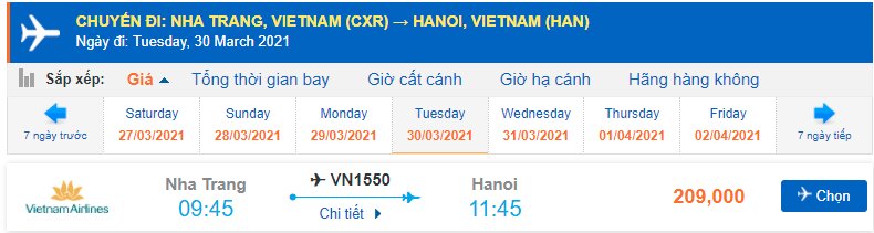 Kinh nghiệm mua vé máy bay đi Hà Nội chi tiết và hợp túi tiền 6