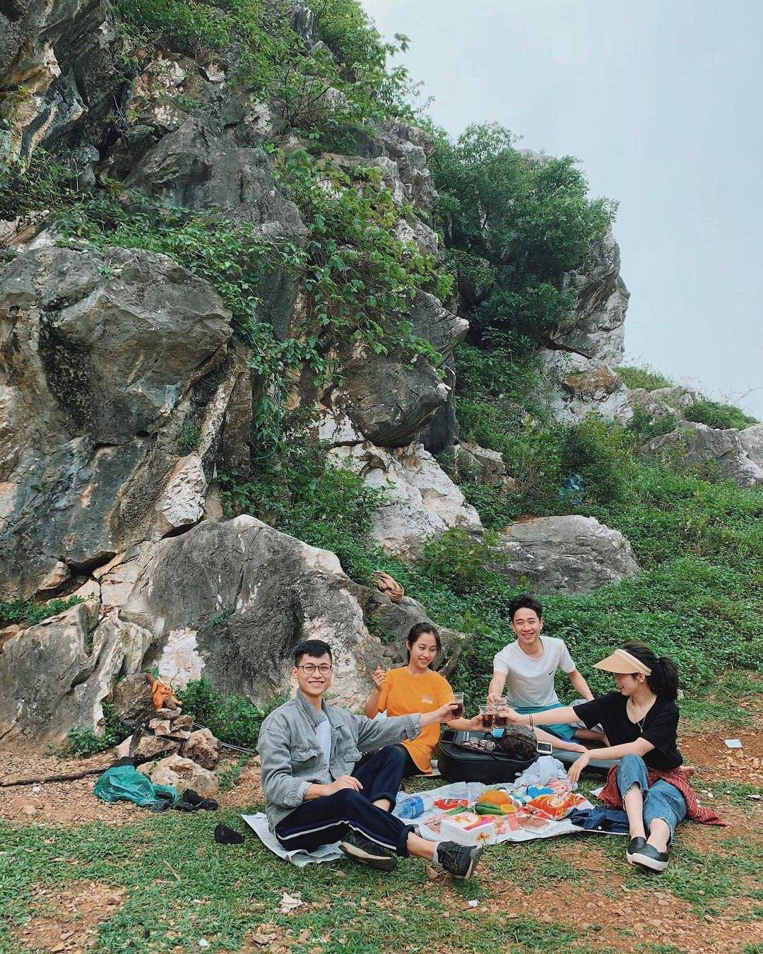 Kinh nghiệm phượt núi Trầm – Cao nguyên đá Hà Giang thu nhỏ ngoại ô thủ đô 7
