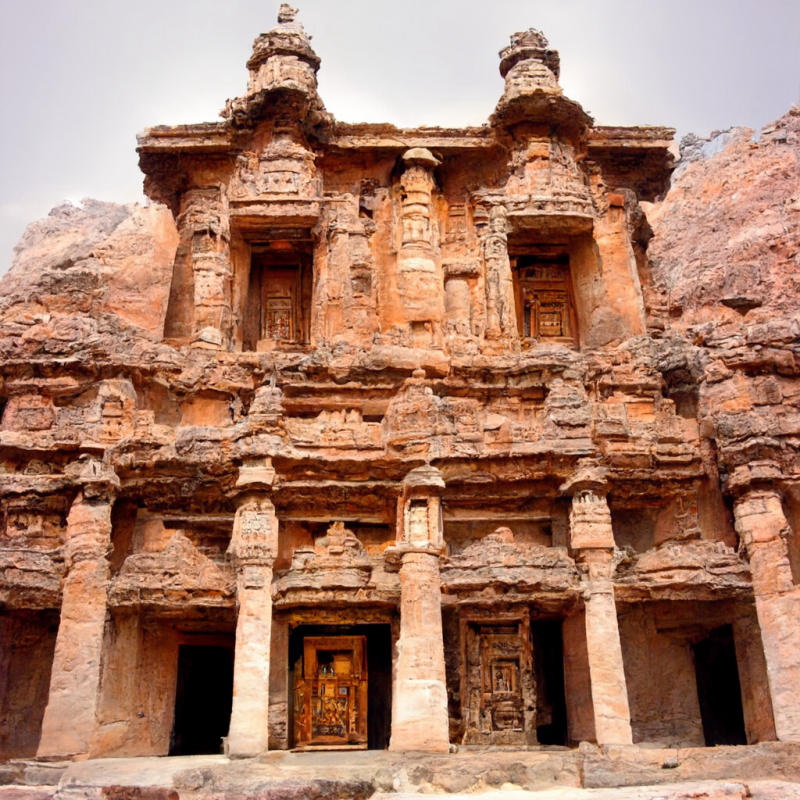Kỳ quan thế giới hiện đại thành phố Petra Jordan cổ kính 6