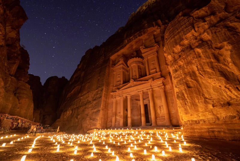 Kỳ quan thế giới hiện đại thành phố Petra Jordan cổ kính 9