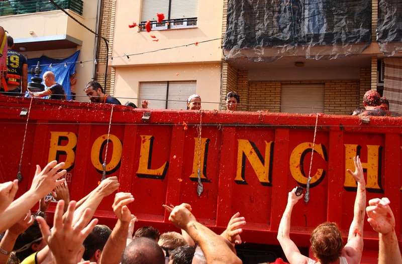 Lễ hội cà chua La Tomatina thú vị 'nhuộm đỏ' Tây Ban Nha 5