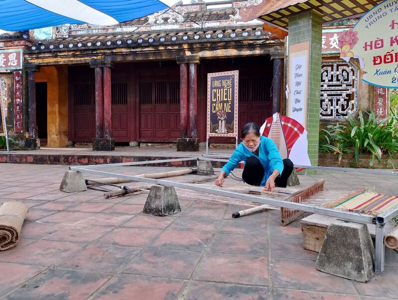 Làng Cẩm Nê: Nơi dệt nên hồn thơ xứ Quảng qua từng sợi chiếu 3