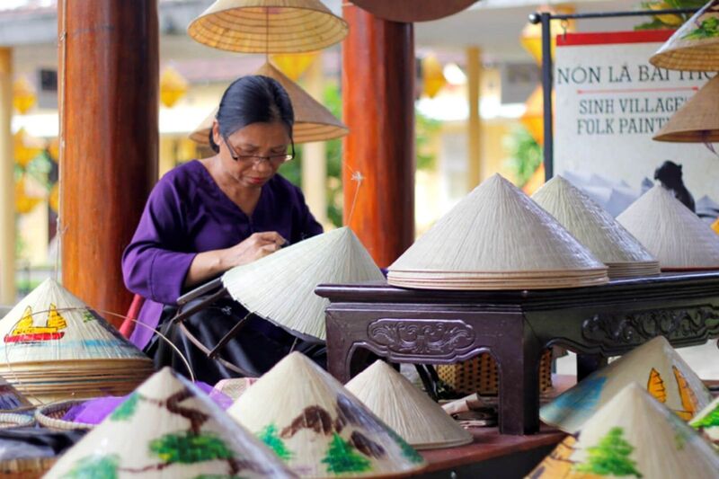 9 làng nghề nón lá nổi tiếng Việt Nam lưu giữ hồn quê qua từng đường kim 4