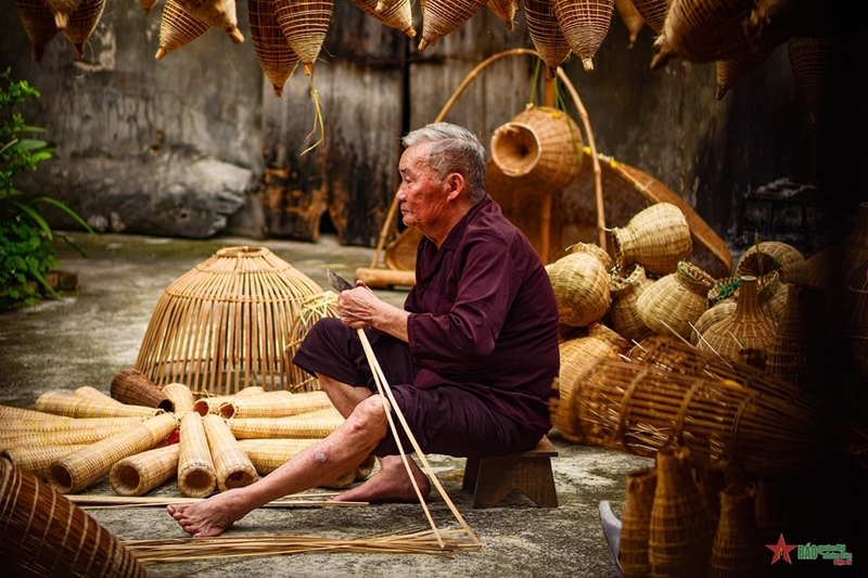Làng Thủ Sỹ Hưng Yên, nơi lưu giữ nghề đan đó truyền thống 200 năm 5
