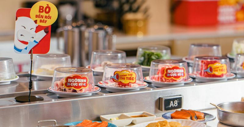 Lẩu băng chuyền Kichi Kichi: Mỹ vị ẩm thực với phong cách hấp dẫn 5