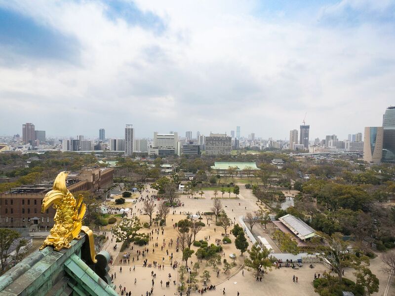 Lâu đài Osaka chứng nhân qua bao thăng trầm trong lịch sử Nhật Bản 11