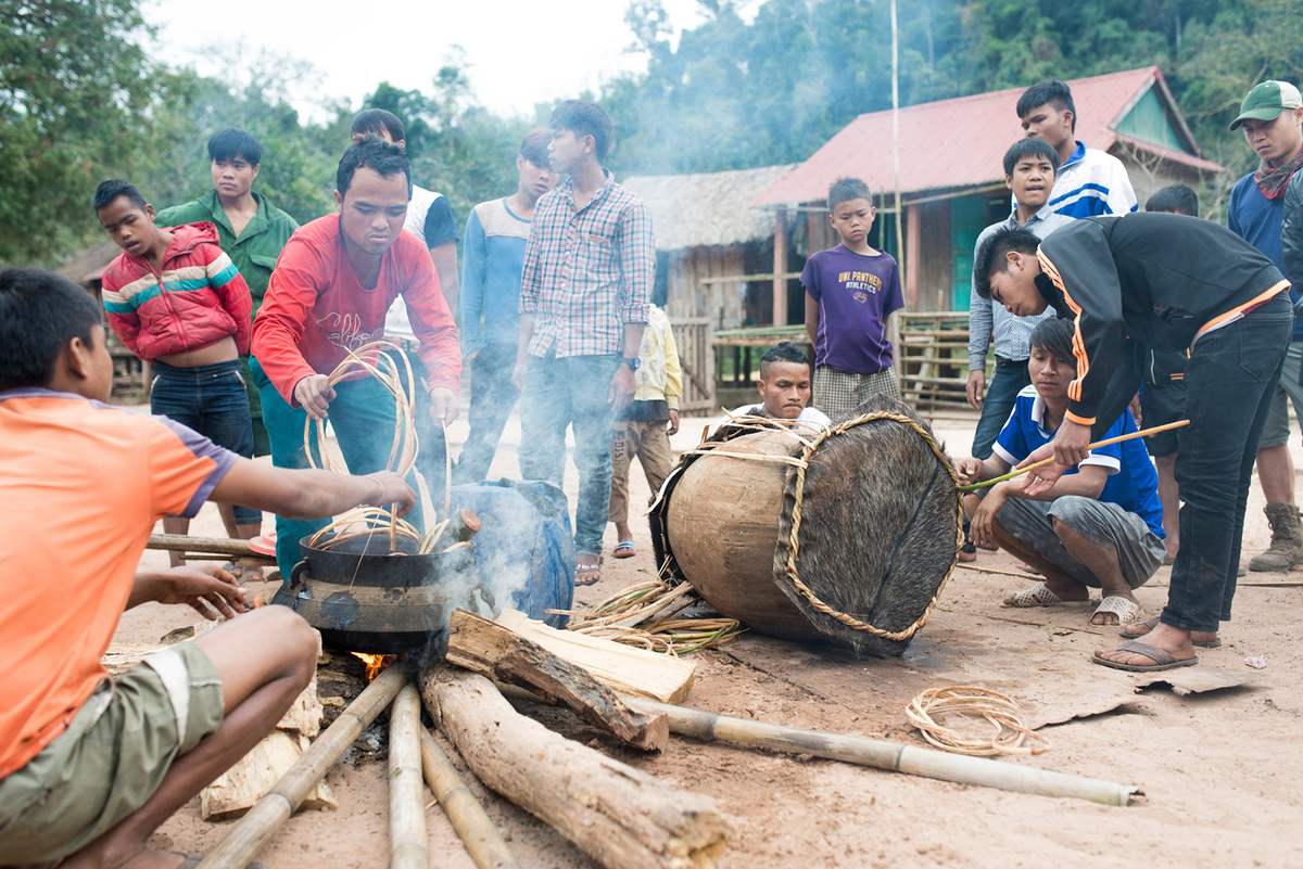 Lễ hội đập trống Quảng Bình, lễ hội truyền thống của tộc người Ma Coong 3