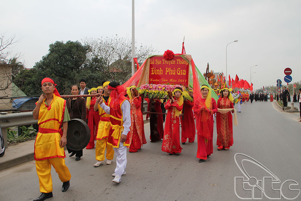 Lễ hội đình Phú Gia - Nét đặc sắc của Lễ hội truyền thống Hà Nội 6