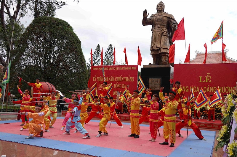 Lễ hội Đống Đa Tây Sơn, nét đẹp văn hóa của xứ Nẫu Bình Định