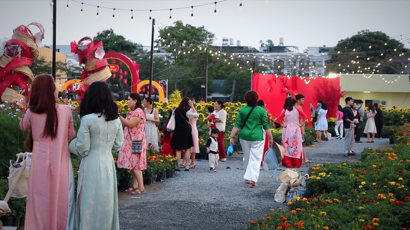 Lễ hội hoa Tết Vạn Phúc 2026 mang sắc xuân 4 miền hội tụ 7