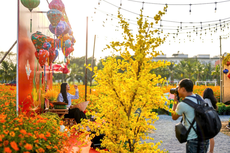 Lễ hội hoa Tết Vạn Phúc 2026 mang sắc xuân 4 miền hội tụ 5