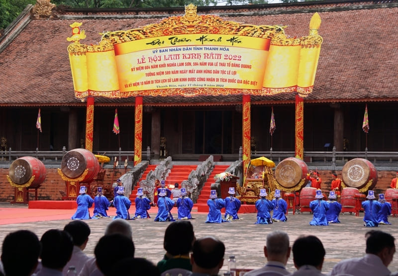 Lễ hội Lam Kinh, di sản văn hóa về một thuở vàng son 3