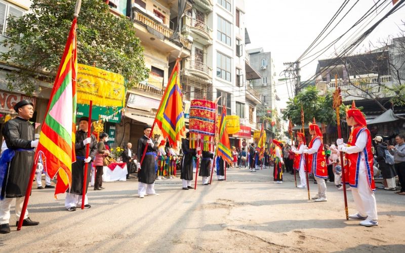 Lễ hội làng Triều Khúc: Di sản văn hóa thu hút đông đảo du khách 3