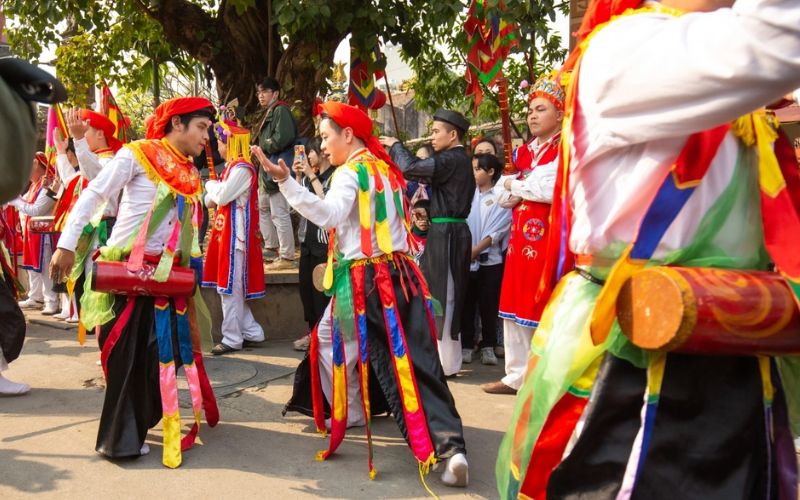 Lễ hội làng Triều Khúc: Di sản văn hóa thu hút đông đảo du khách 9