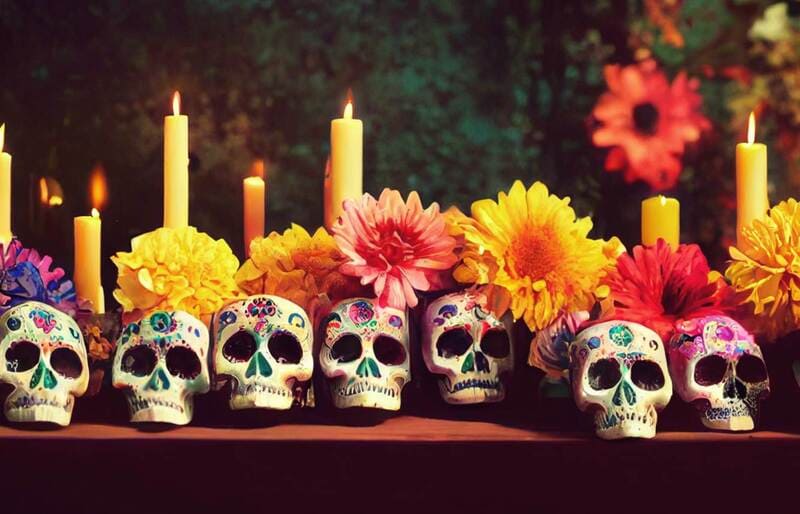 Lễ hội Người chết (Día de Muertos) bước ra từ bộ phim điện ảnh Coco 7