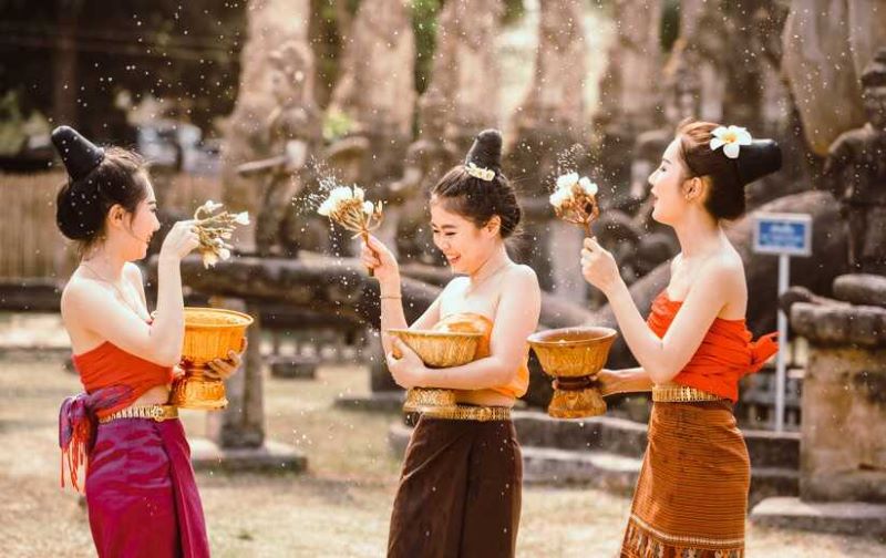 Lễ hội té nước Songkran 2024: Nét đẹp văn hóa Xứ Chùa vàng 5