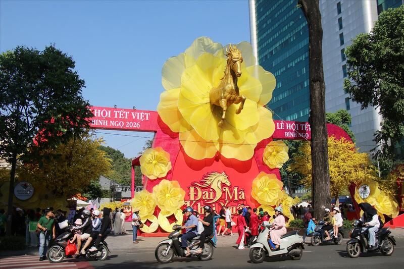 Lễ hội Tết Việt Bính Ngọ 2026 với Phố Ông Đồ rộn ràng dịp xuân 2