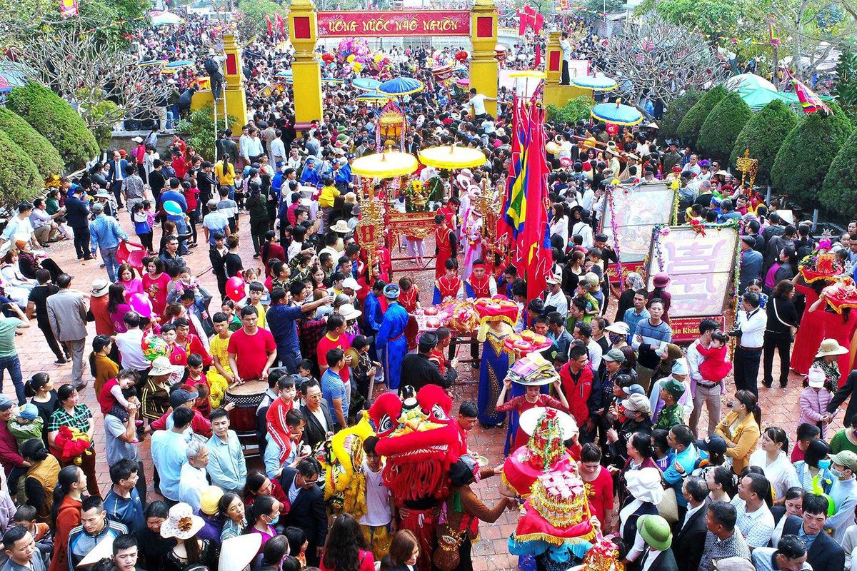 Lễ hội Tiên Công - Lễ hội rước người độc đáo ở Hà Nam, Quảng Ninh 7