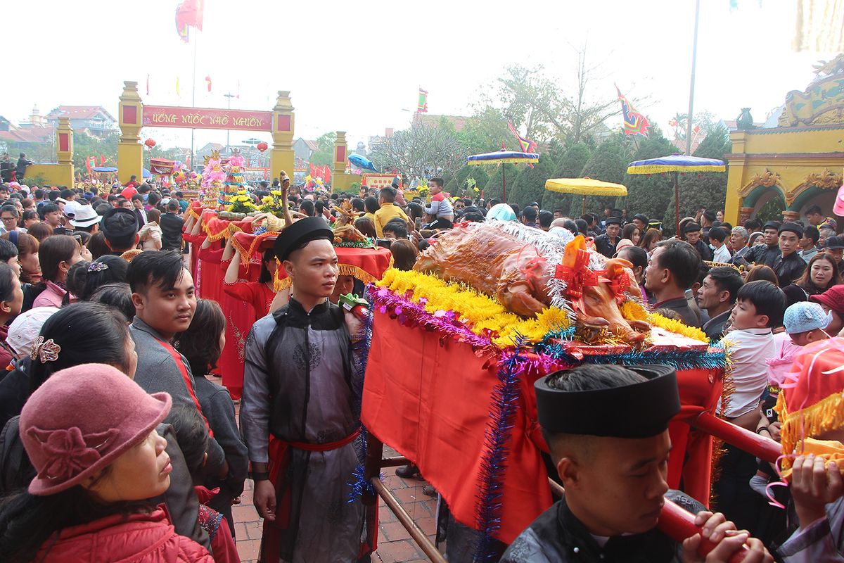 Lễ hội Tiên Công - Lễ hội rước người độc đáo ở Hà Nam, Quảng Ninh 6