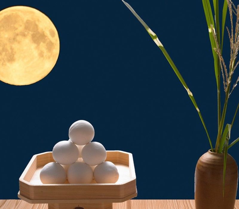 Lễ hội Tsukimi ngắm trăng mùa thu truyền thống tại Nhật Bản