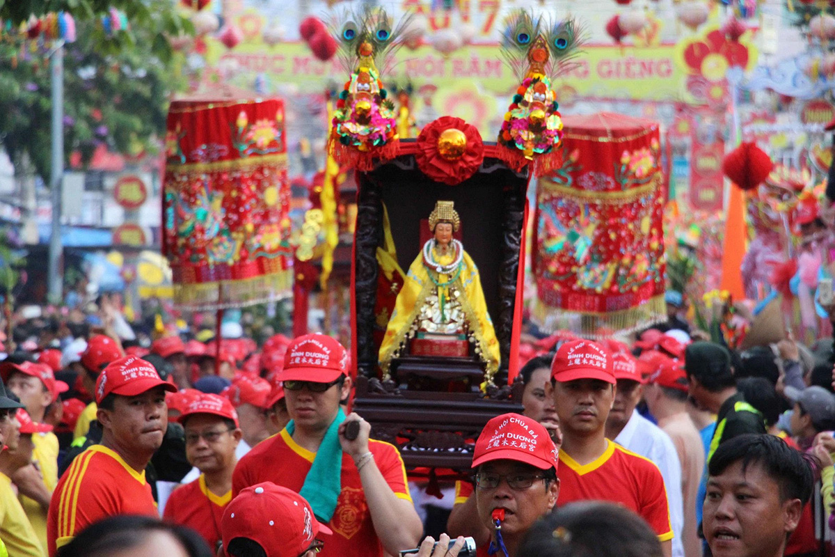 Lễ vía Bà Thiên Hậu và nét văn hóa của người Hoa ở Cần Thơ 8