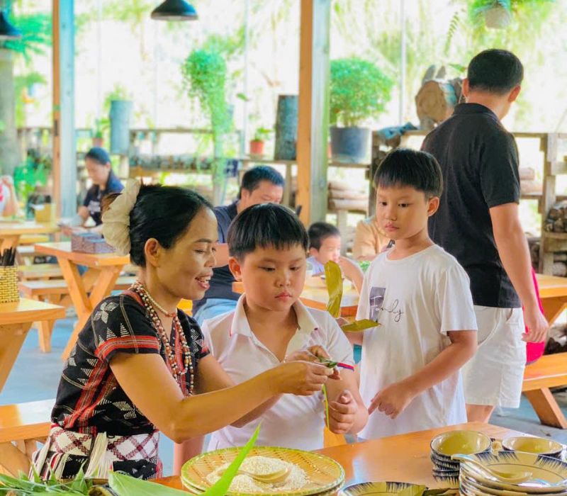 Leaf Village & Farm Làng Lá: Tọa độ chữa lành giữa lòng Hòa Bắc 5