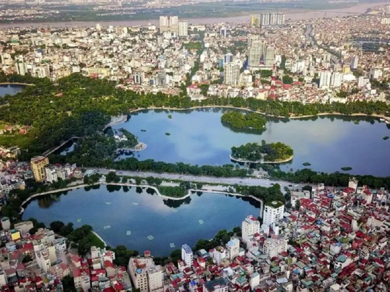 Hồ Thiền Quang: Hòa mình vào không gian thơ mộng giữa thủ đô Hà Nội 3