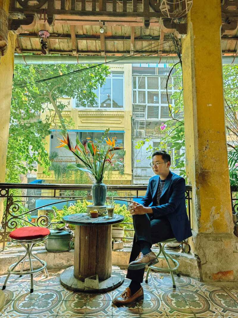 Ghé Loading T Café nhâm nhi cà phê trứng tại biệt thự Pháp cổ Hà Nội 4