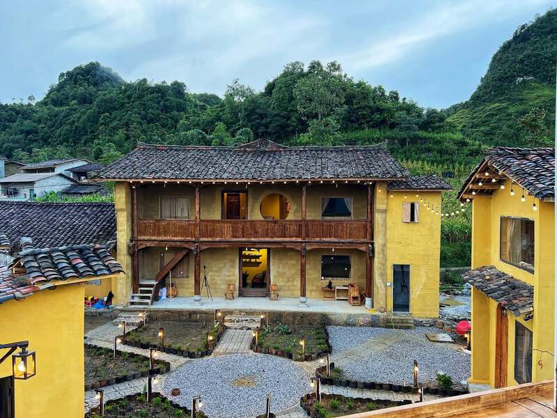 LoLo Hideaway Hà Giang, ngôi nhà trình tường trốn phố cực chill 2