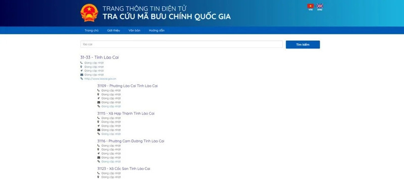 Cập nhật mã zip Lào Cai mới theo từng xã năm 2026 3