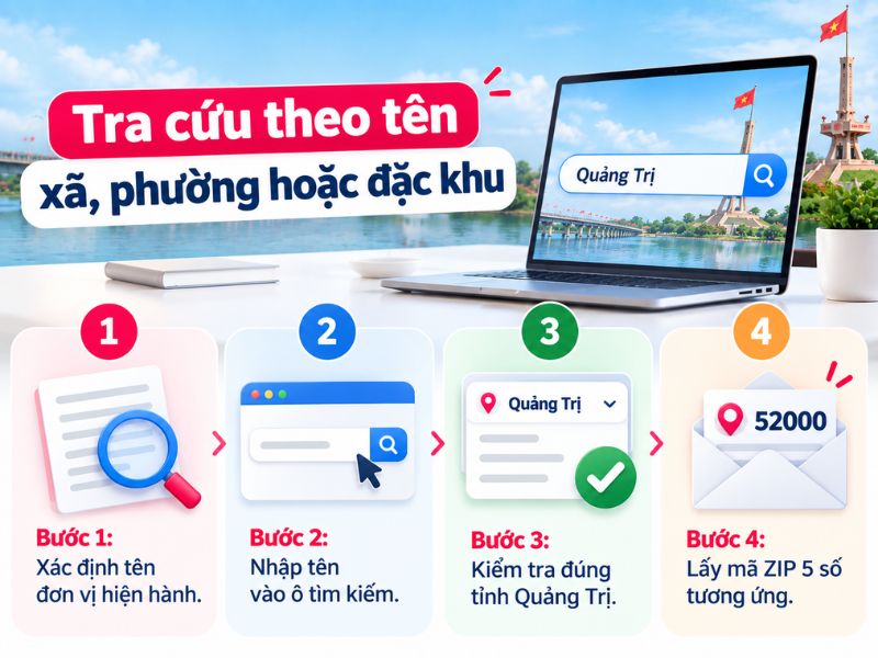 Mã ZIP Quảng Trị là bao nhiêu? Bảng mã mới nhất sau sát nhập 2026 4