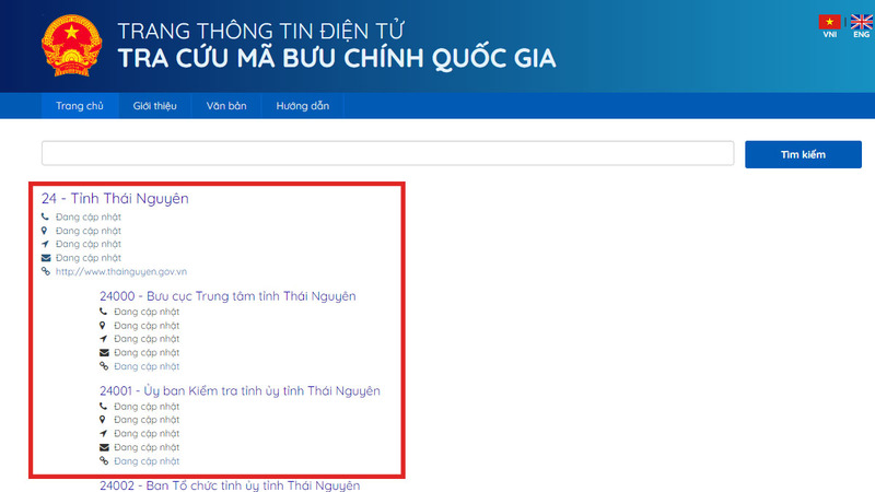 Danh sách mã ZIP Thái Nguyên mới nhất, cấu trúc, ý nghĩa và cách tra cứu 4