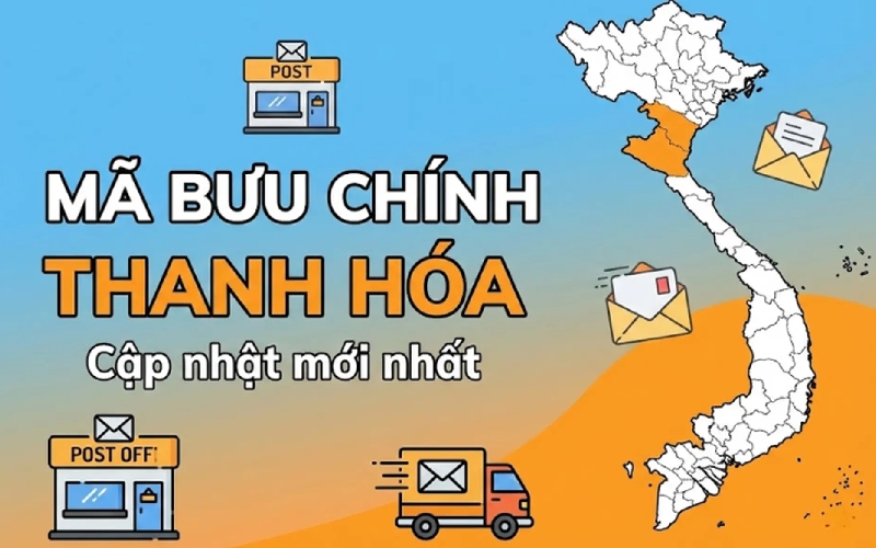 Mã zip Thanh Hóa: Cập nhật đầy đủ mới nhất sau sáp nhập 5