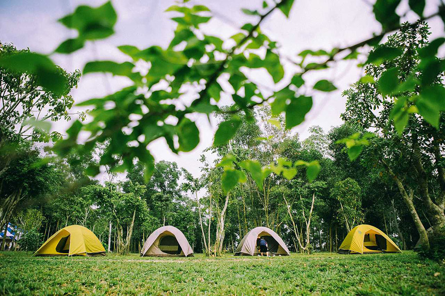 Mách bạn địa điểm camping Hà Nội cực chill cho dịp cuối tuần 2