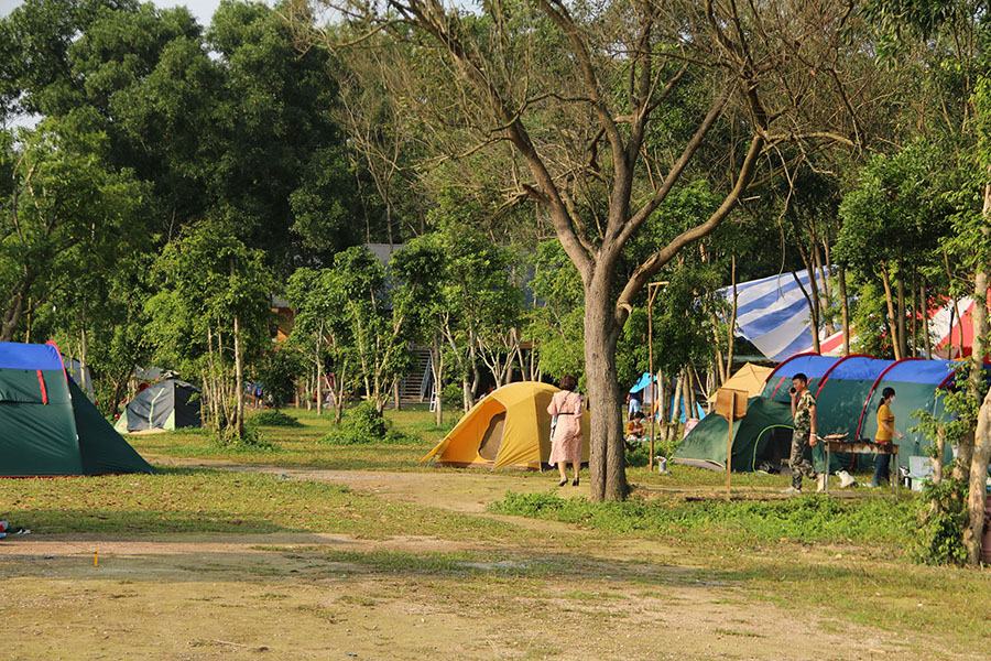 Mách bạn địa điểm camping Hà Nội cực chill cho dịp cuối tuần 11