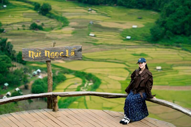 Chiêm ngưỡng Măng Đen mùa lúa chín bừng sáng sắc vàng óng ả 2